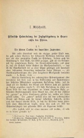 Systematische Darstellung des im rechtsrheinischen Bayern geltenden Jagdrechts