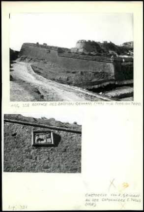 Ostseite der Bastion Grimani und Torrion Toron