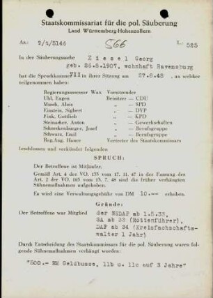 Ziesel, Georg