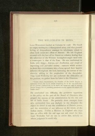 The Wellesleys in India.