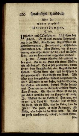 Erstes Kapitel. Unterredungen