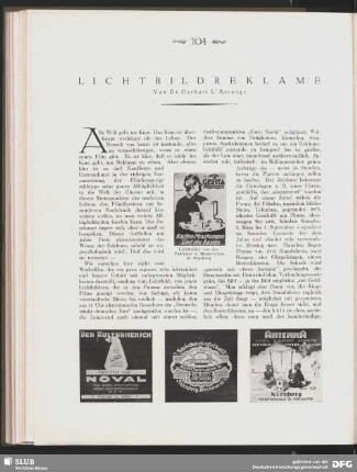 NOVAL. Lichtbild von der Reklame- u. Musterschau in Augsburg