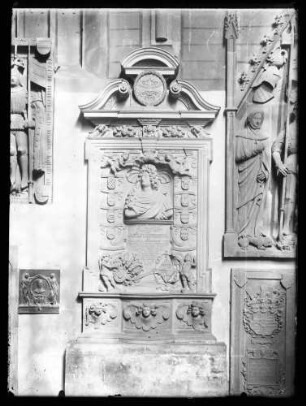 Wanddenkmal von Graf Eucharius Casimir von Löwenstein-Wertheim-Virneburg, gestorben 1698