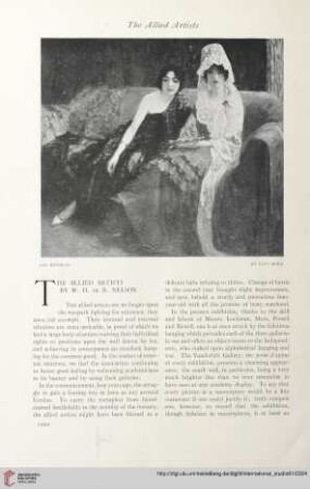 Vol. 61 (1917) = No. 244: The allied artists