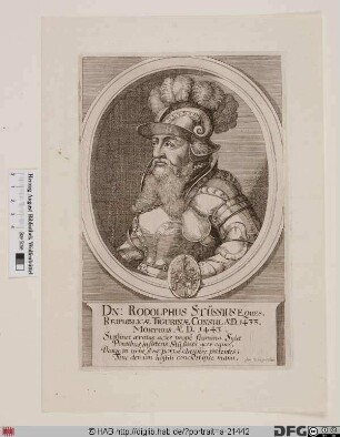 Bildnis Rudolph Stüssi