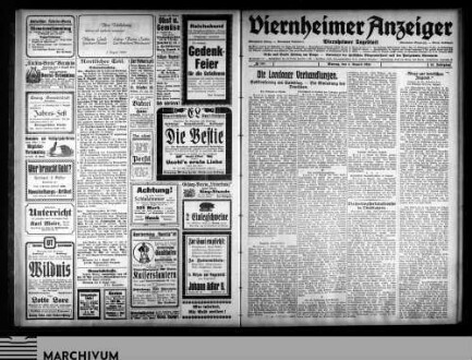 Viernheimer Anzeiger : Viernheimer Zeitung : Viernheimer Tageblatt : Viernheimer Nachrichten : Viernheimer Bürger-Ztg. : Viernh. Volksblatt