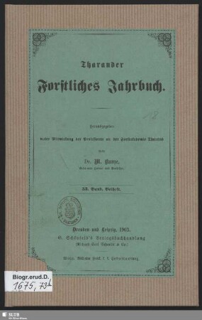 Julius Adolph Stöckhardts Werke