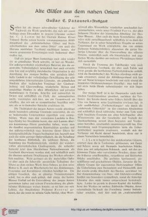 12/13: Alte Gläser aus dem nahen Orient