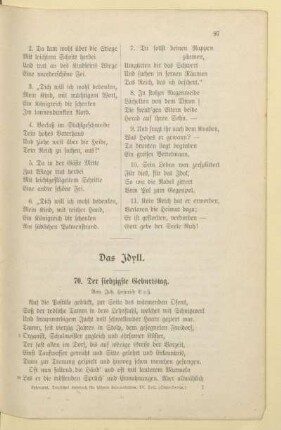 Das Idyll