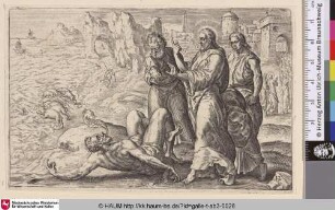 [Die Heilung des besessenen Geraseners; Christ healing the possessed with devils]