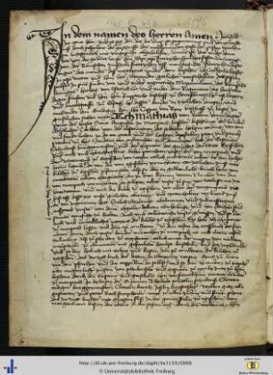 [1v - 36r] Anniversarbuch der Kirche von Egisheim/Oberelsass.