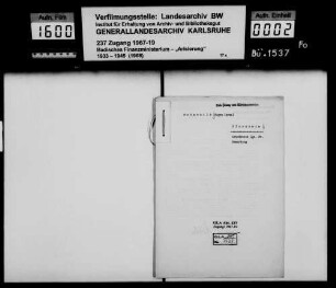 Rotschild, Eugen Israel in Pforzheim Erwerber: Wilhelm Theodor Windbiel Lagerbuch-Nr. 7165