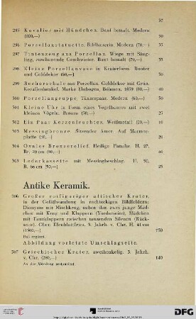 Antike Keramik (Nr. 306-307)