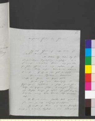 Brief von Soemmerring, Samuel Thomas an Goethe, Johann Wolfgang von