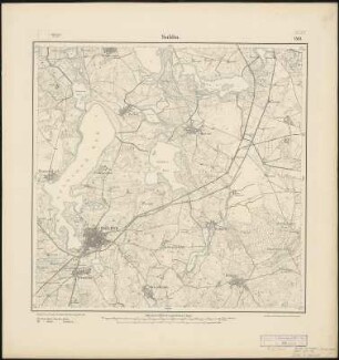 Meßtischblatt 1561 : Soldin, 1891 : Soldin. - Aufn. 1890. - 1:25000. - [Berlin]: Reichsamt für Landesaufnahme, 1891. - 1 Kt.