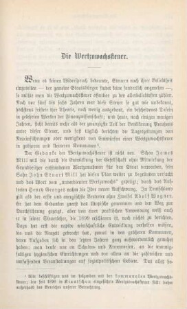 375-389 Die Wertzuwachssteuer