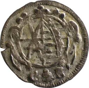 Münze, Pfennig, 1668