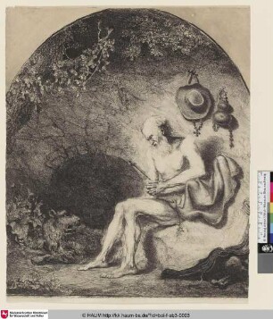 [Hl. Hieronymus in der Grotte; St. Jerome in the cave; S. Jérôme]