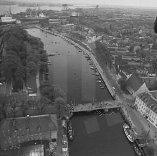 "Alter Strom" in Rostock-Warnemünde : Blickrichtung Süden