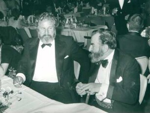 IFF 1972. Filmball. Peter Ustinov, Hugh Griffith (Regisseur)