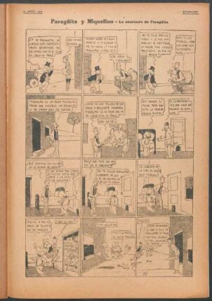 Paragüita y Miquelino. - [Cómic] : La enmienda de Paragüita