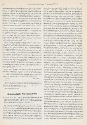 221-226 [Rezension] Biesenbach, Hans, Zur Logik der moralischen Argumentation