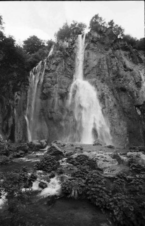 Plitwitzer Seen: [Wasserfall]