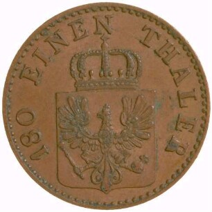 Münze, 2 Pfennig, 1850