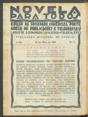 1929,1,4: 1 ano, no. 4 (15 de maio de 1929)