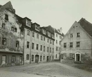 Dresden-Neustadt, Klosterplatz, West- und Nordseite