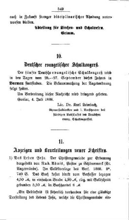 Deutscher evangelischer Schulkongreß