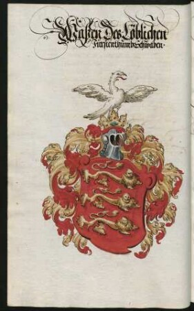 Wappen des Fürstentums Schwaben