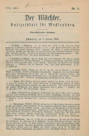 3. Januar-31. December = Nr. 1-105