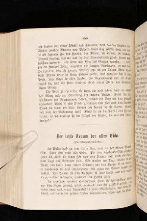 Der letzte Traum der alten Eiche. (Ein Weihnachtsmärchen.)