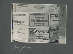 Circus Barlay - Großflächenwerbung, ohne Ortsangabe, 1950-1953