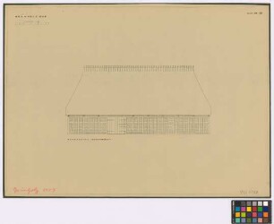 [Sterup([Landkreis Flensburg-Land])]: Grünholzhof. Pferdestall (Nord-Ansicht)