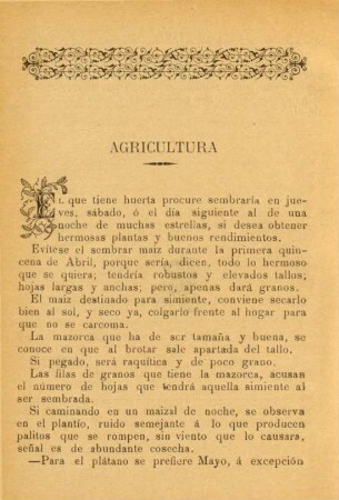 Agricultura