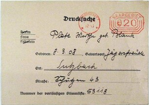 Drucksache