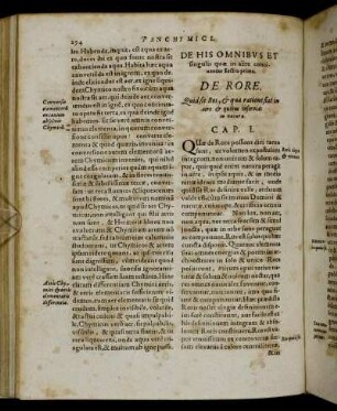 De His Omnibus Et singulis quæ in aere continentur Sectio prima.