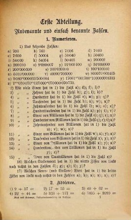 Sammlung von arithmetischen Aufgaben in systematischer Ordnung : Ein Uebungsbuch für Latein- und Realschulen von F. X. Steck und Dr. J. Bielmayr
