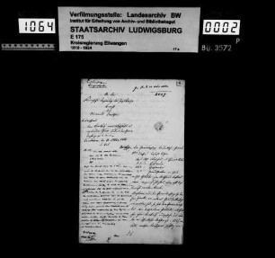 Verkauf eines Wohnhauses mit Zubehörden durch die Gemeindepflege Lautenbach