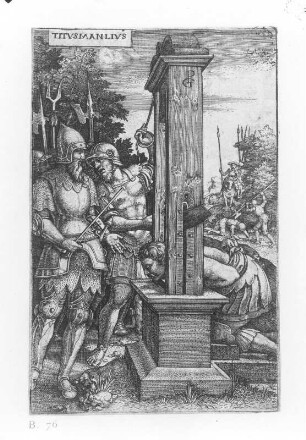 Titus Manlius lässt seinen Sohn hinrichten