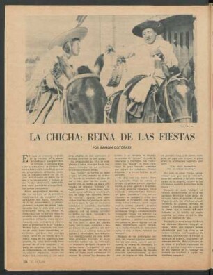 La chicha: reina de las fiestas