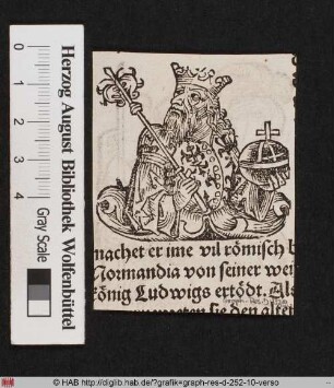 Koenig Ludwig zu Franckreich.