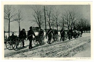 Der Krieg 1914/15 in Postkarten, 15. Reihe, Abt.: Deutschland; Inhalt: Ostpreußen/2.Gruppe: Nr. 146: Memel, Durchziehende Matrosen