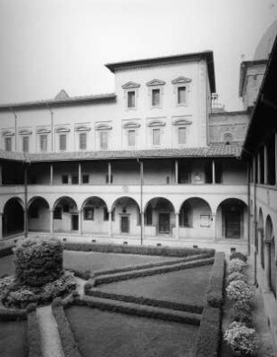 Florenz. Silvestriner-Kloster San Marco. Kreuzgang des heiligen Antonin (1438; Michelozzo di Bartolommeo)