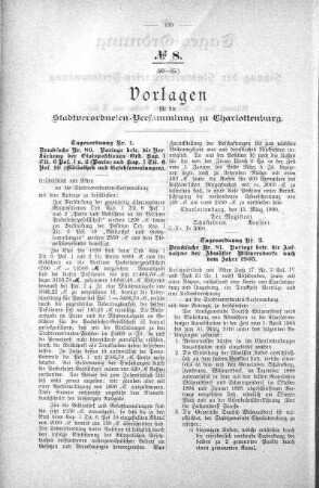 No. 8. (80-85.), 21. März 1900