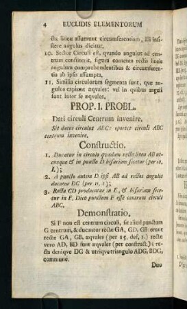 4-28, Prop. I. Probl. - Prop. XXIV. Theor.