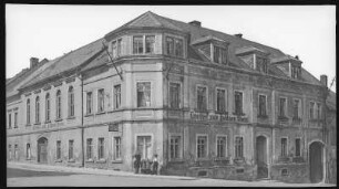 Frauenstein. Kirche Gasthaus, Markt