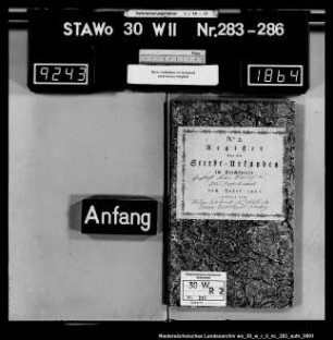 Zivilstandsregister Grafhorst (Kanton Bahrdorf)